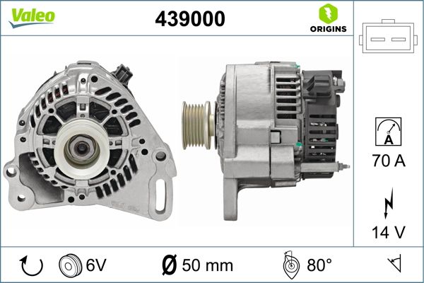 VALEO 439000 Alternator