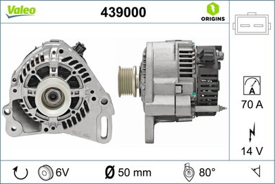 Alternator VALEO 439000