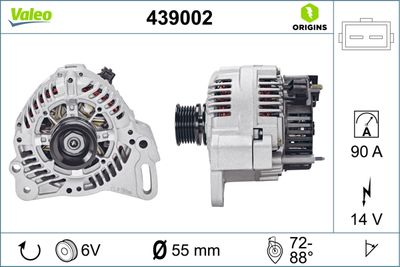 Alternator VALEO 439002