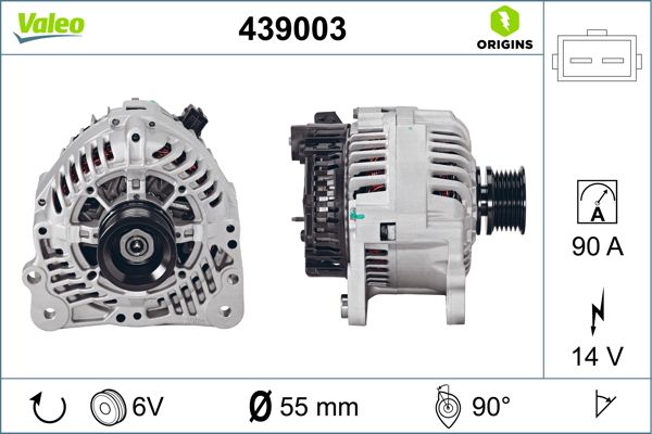 VALEO 439003 Alternator
