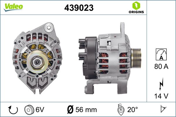 VALEO 439023 Alternator