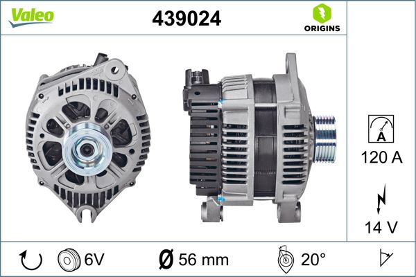 VALEO 439024 Alternator