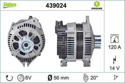 Alternator VALEO 439024