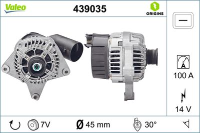 Alternator VALEO 439035