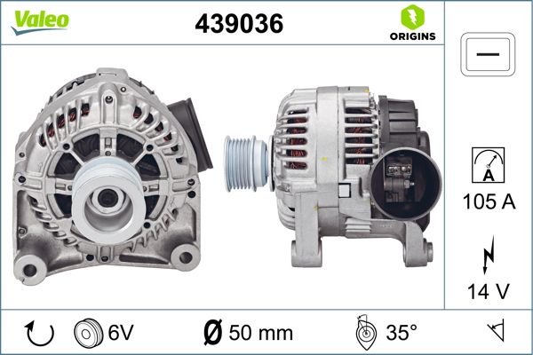 VALEO 439036 Alternator