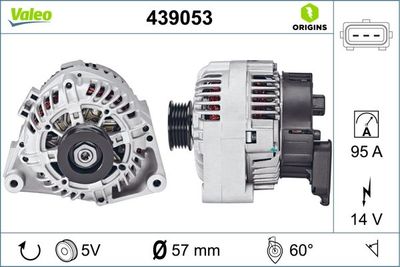 Alternator VALEO 439053
