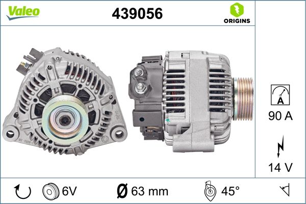 VALEO 439056 Alternator