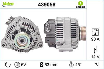 Alternator VALEO 439056