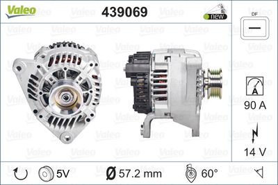 Alternator VALEO 439069