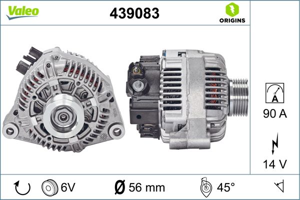 VALEO 439083 Alternator
