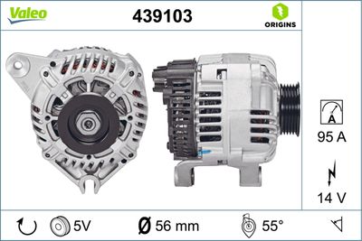 Alternator VALEO 439103