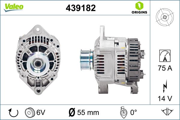 VALEO 439182 Alternator
