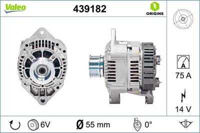 Alternator VALEO 439182