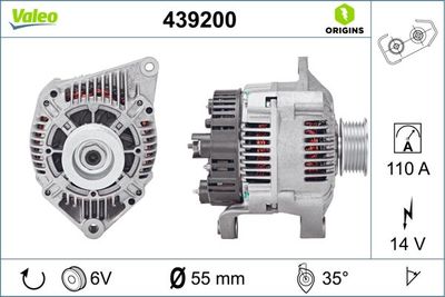 Alternator VALEO 439200