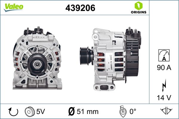 VALEO 439206 Alternator