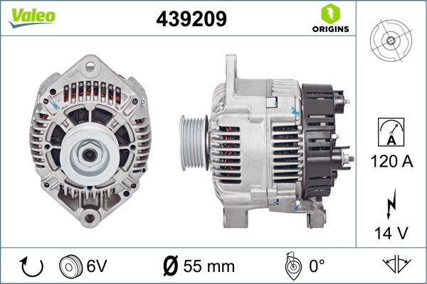 VALEO 439209 Alternator