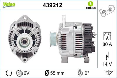 Alternator VALEO 439212
