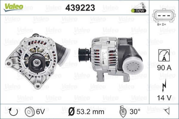 VALEO 439223 Alternator