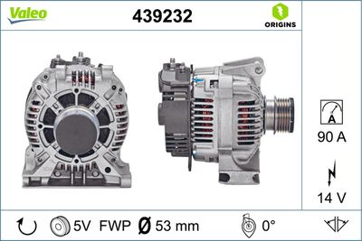 Alternator VALEO 439232