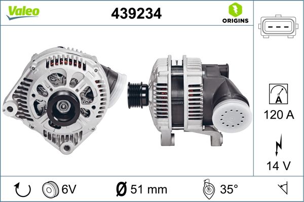 VALEO 439234 Alternator