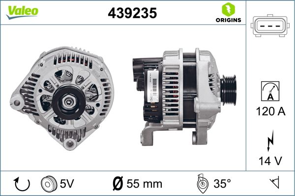 VALEO 439235 Alternator