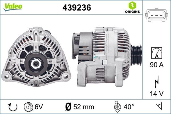 VALEO 439236 Alternator