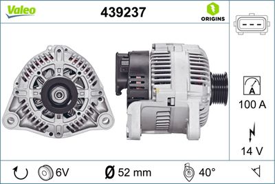 Alternator VALEO 439237