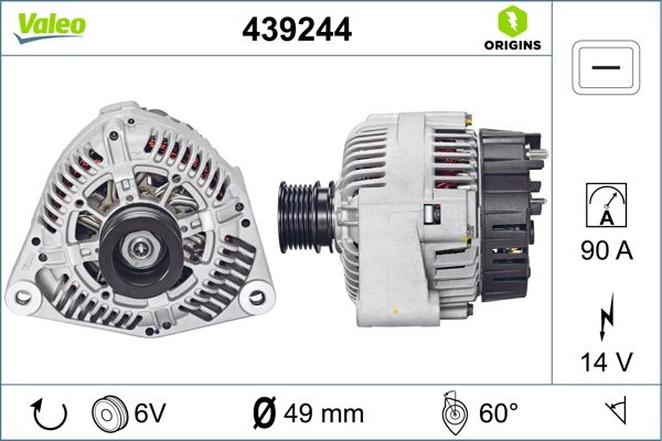 VALEO 439244 Alternator