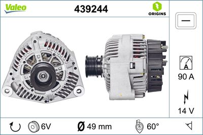 Alternator VALEO 439244