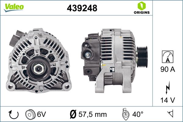 VALEO 439248 Alternator