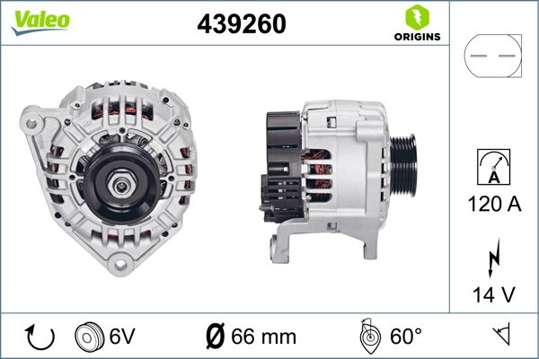 VALEO 439260 Alternator