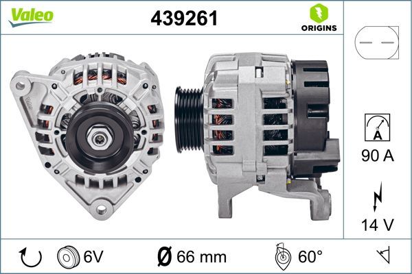VALEO 439261 Alternator