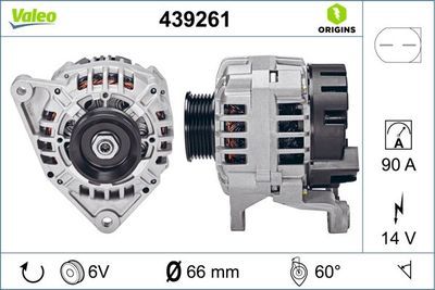 Alternator VALEO 439261