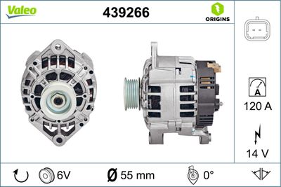 Alternator VALEO 439266