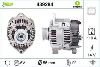Alternator VALEO 439284
