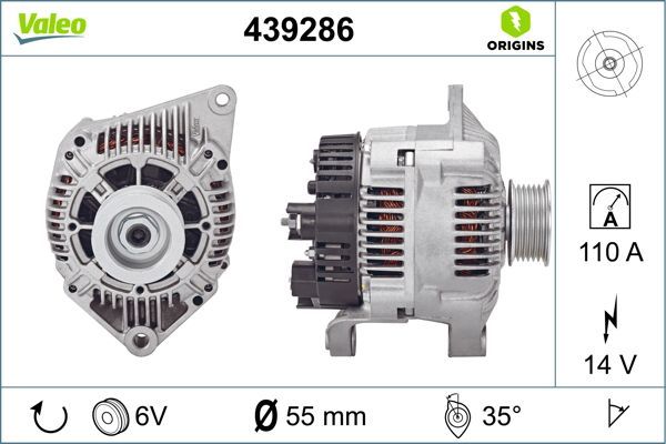 VALEO 439286 Alternator