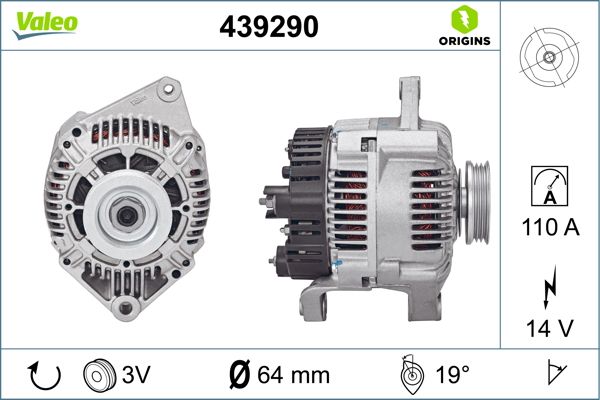 VALEO 439290 Alternator