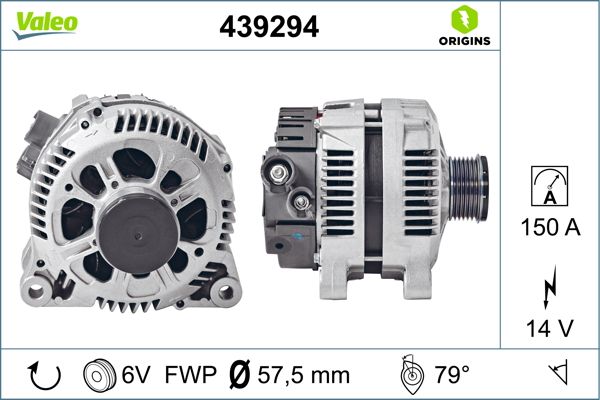 VALEO 439294 Alternator