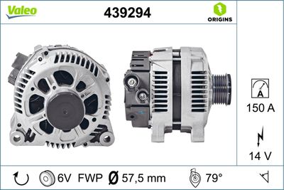 Alternator VALEO 439294