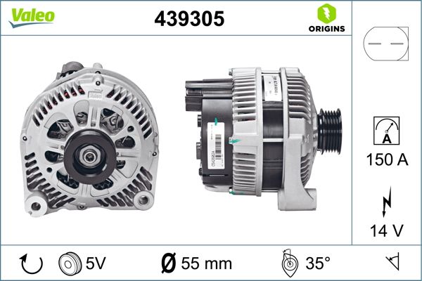 VALEO 439305 Alternator