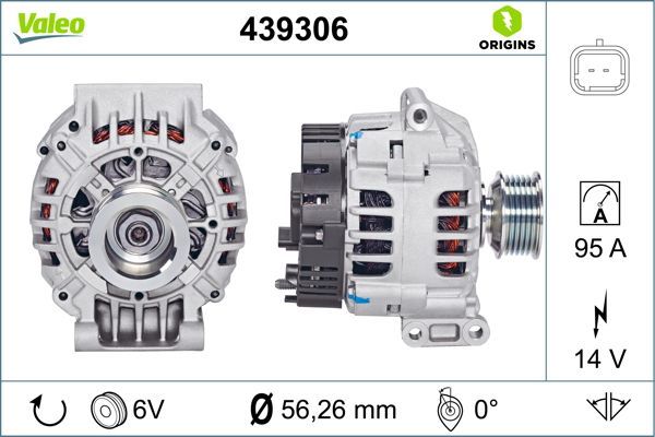 VALEO 439306 Alternator