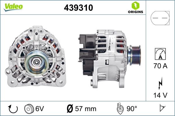 VALEO 439310 Alternator