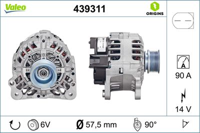Alternator VALEO 439311