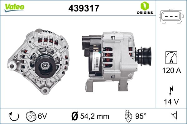 VALEO 439317 Alternator