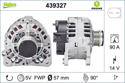 Alternator VALEO 439327