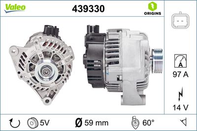 Alternator VALEO 439330