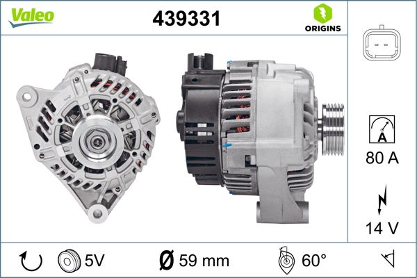VALEO 439331 Alternator