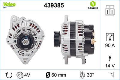 Alternator VALEO 439385