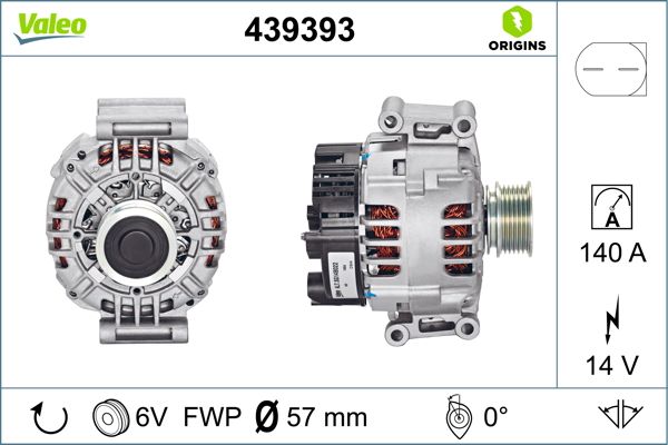 VALEO 439393 Alternator