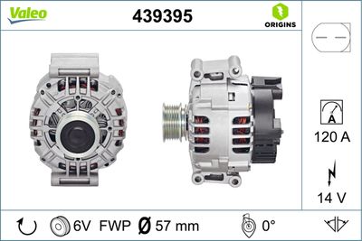Alternator VALEO 439395